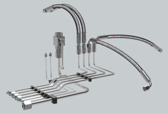 اتصالات هیدرولیک (hydraulic hose & pipe fittings)